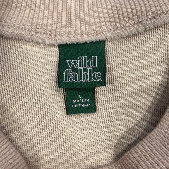 Wild Fable Faux Fur Sweater Size Large Pre-Owned - Picture 7 of 8